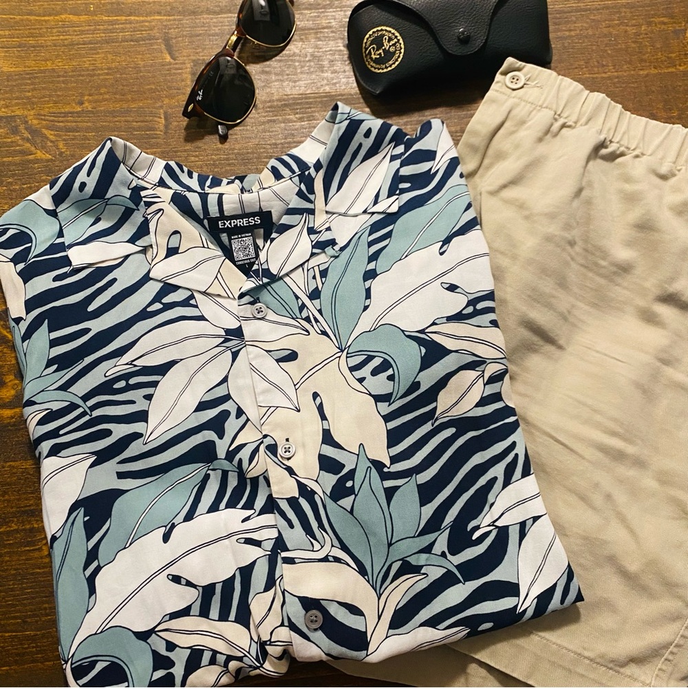 Tropical print Express Men’s Shirt